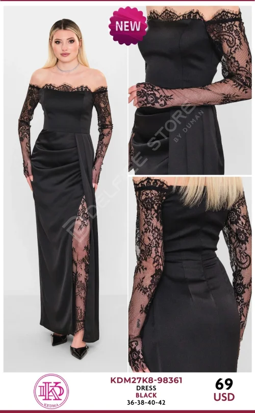 Платье KEDMA (Black, модель KDM27K8-98361) оптом