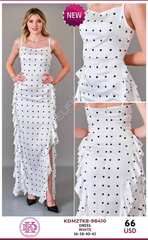 Платье KEDMA (White, модель KDM27K8-98410) оптом