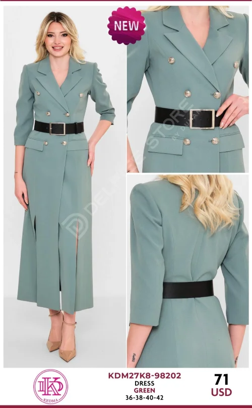 Платье KEDMA (Green, модель KDM27K8-98202) оптом