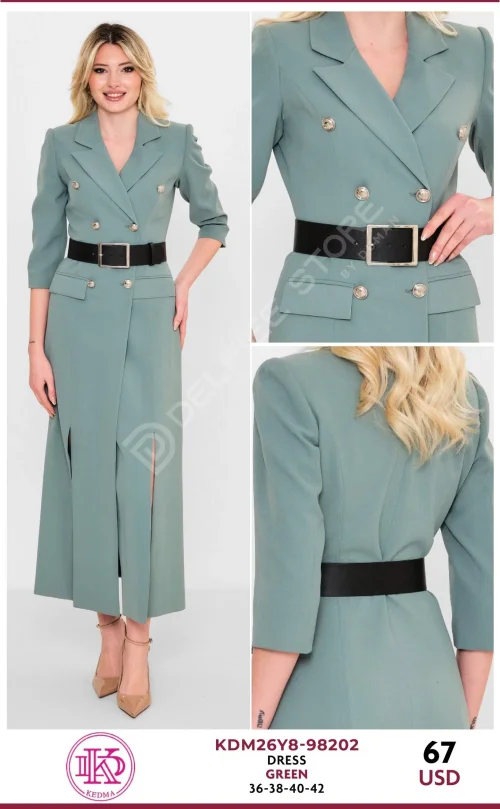 Платье KEDMA (Green, модель KDM26Y8-98202) оптом