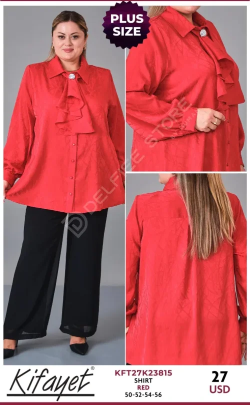 Рубашка KIFAYET (Red, модель KFT27K23815) оптом