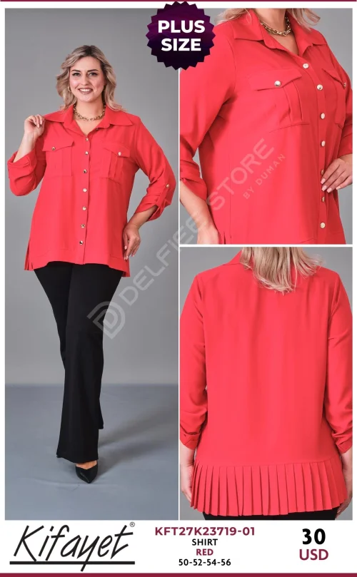 Рубашка KIFAYET (Red, модель KFT27K23719-01) оптом