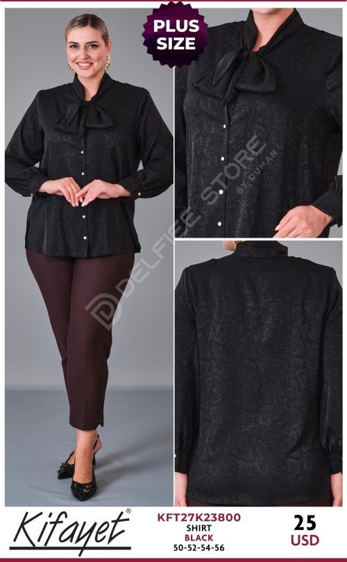 Рубашка KIFAYET (Black, модель KFT27K23800) оптом