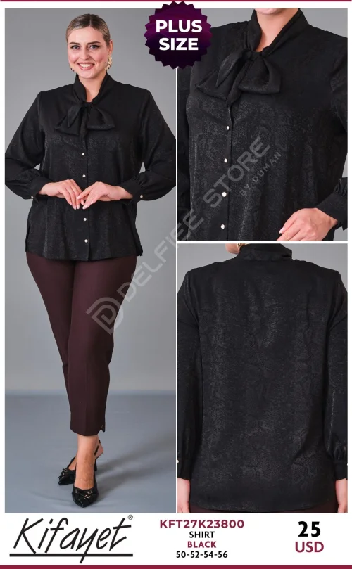 Рубашка KIFAYET (Black, модель KFT27K23800) оптом