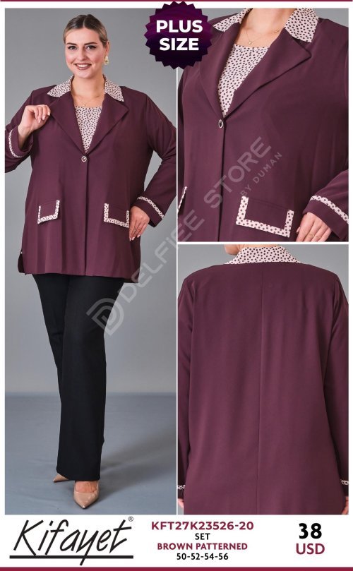 Костюмы и комплекты KIFAYET (Brown, модель KFT27K23526-20) оптом