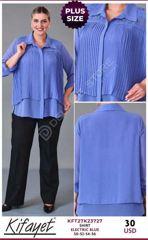 Рубашка KIFAYET (Blue, модель KFT27K23727) оптом