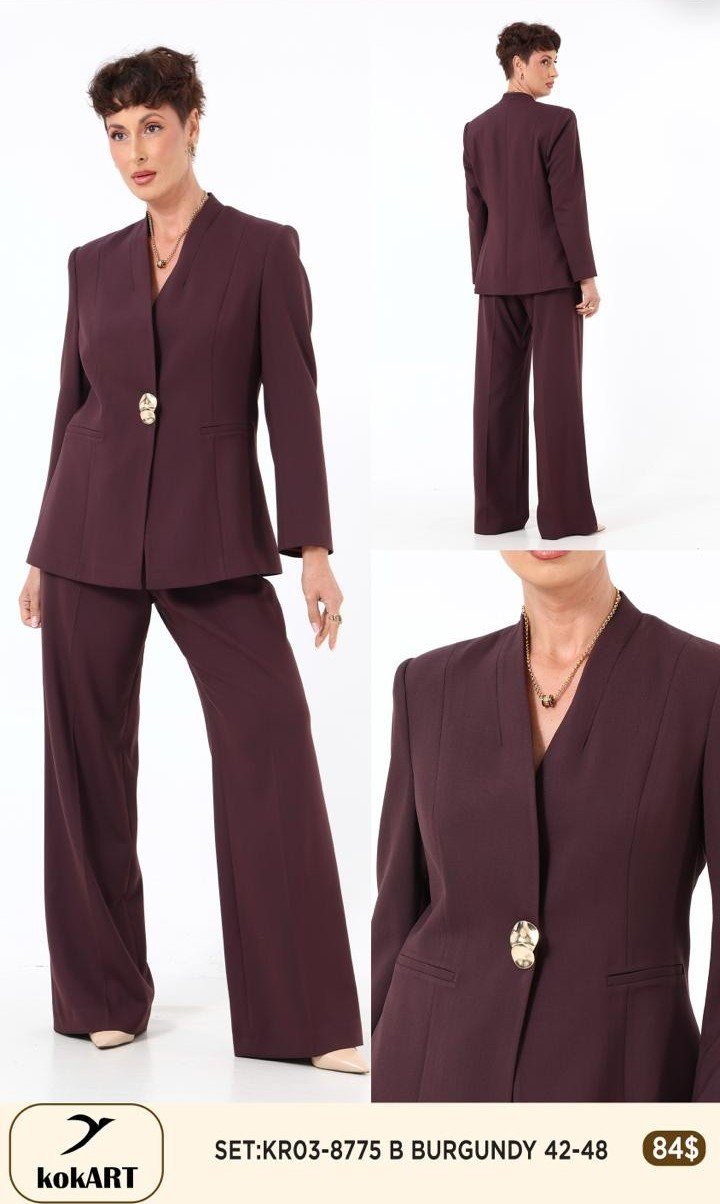 Комплект KOKART (Бордовый, модель KR038775) оптом