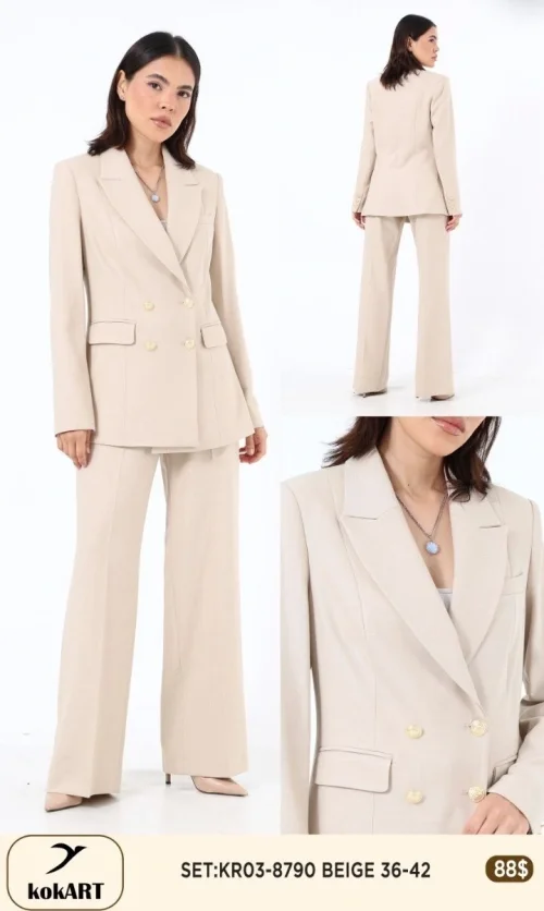 Костюмы и комплекты KOKART (Бежевый, модель KR03-8790) оптом