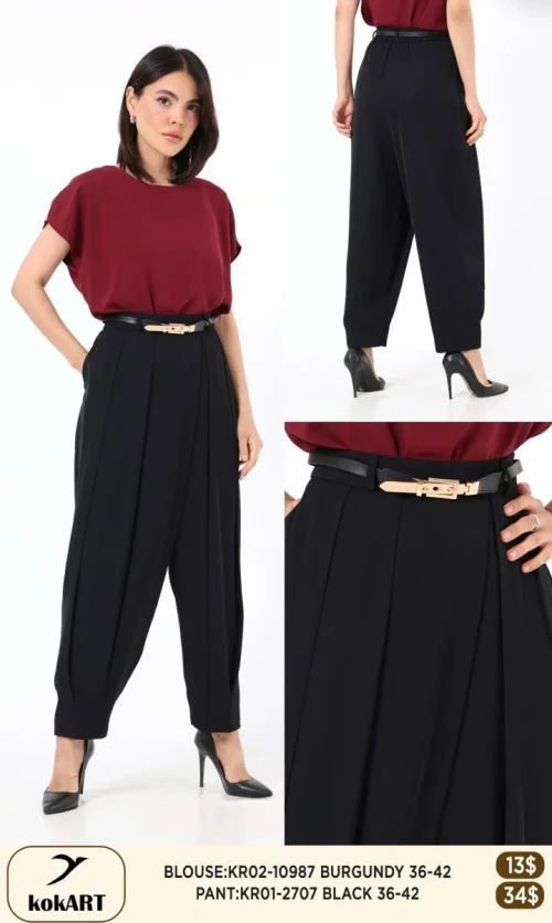 Брюки KOKART (Черный, модель KR01-2707) оптом
