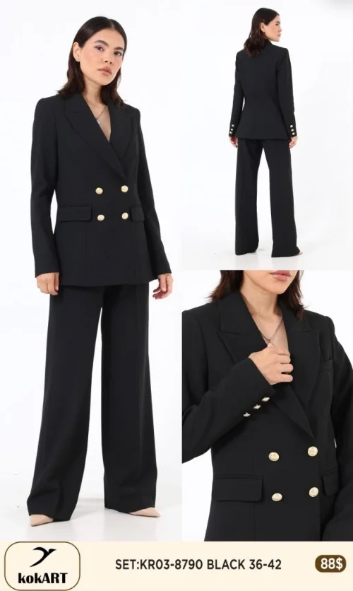 Костюмы и комплекты KOKART (Черный, модель KR03-8790) оптом