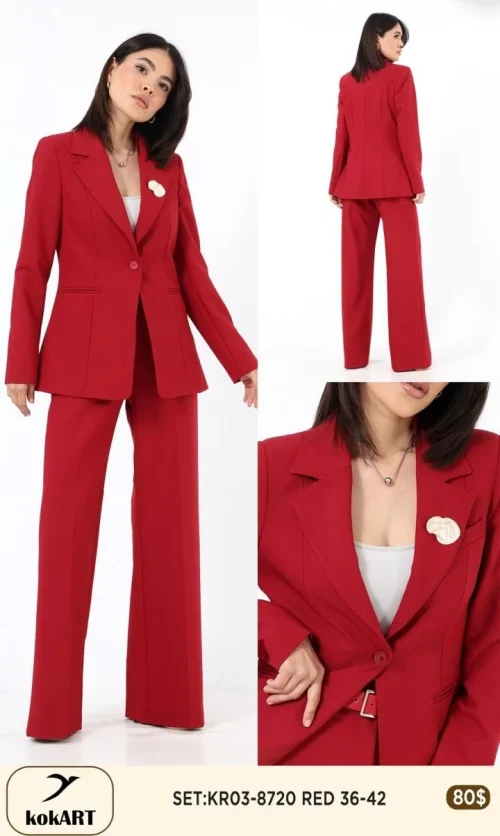 Костюмы и комплекты KOKART (Красный, модель KR03-8720) оптом