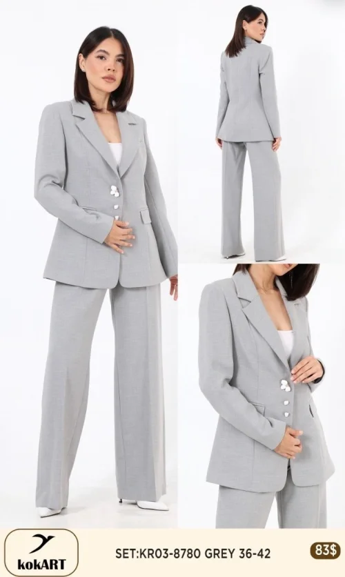 Костюмы и комплекты KOKART (Серый, модель KR03-8780) оптом