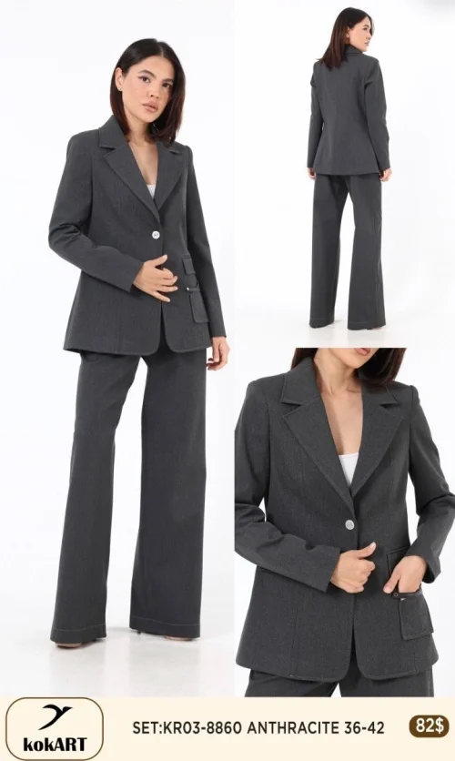 Костюмы и комплекты KOKART (Dark gray, модель KR03-8860) оптом