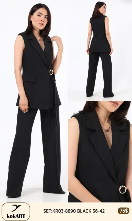 Костюмы и комплекты KOKART (Черный, модель KR03-8690) оптом