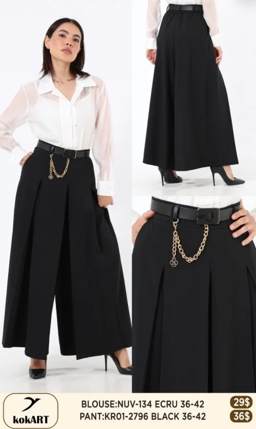 Брюки KOKART (Черный, модель KR01-2796) оптом