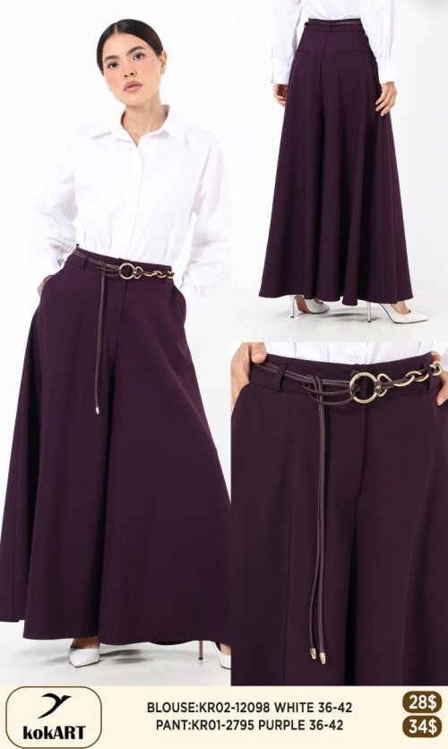 Блузка KOKART (Белый, модель KR02-12098) оптом