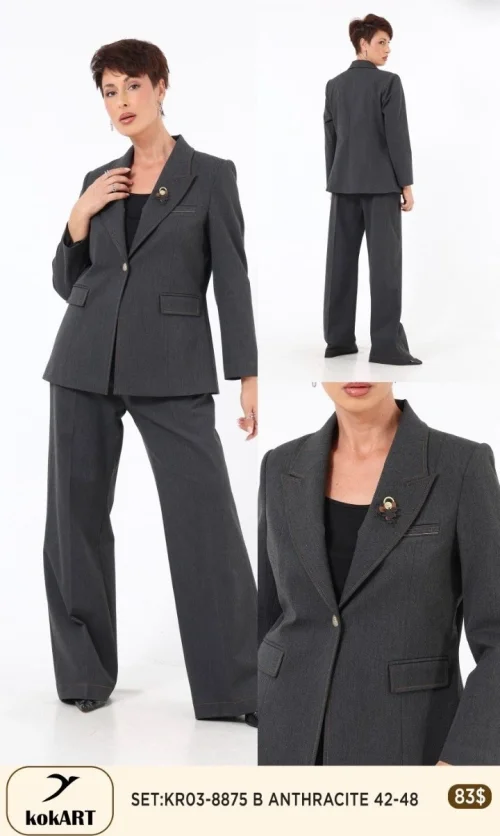 Костюмы и комплекты KOKART (Dark gray, модель KR038875) оптом