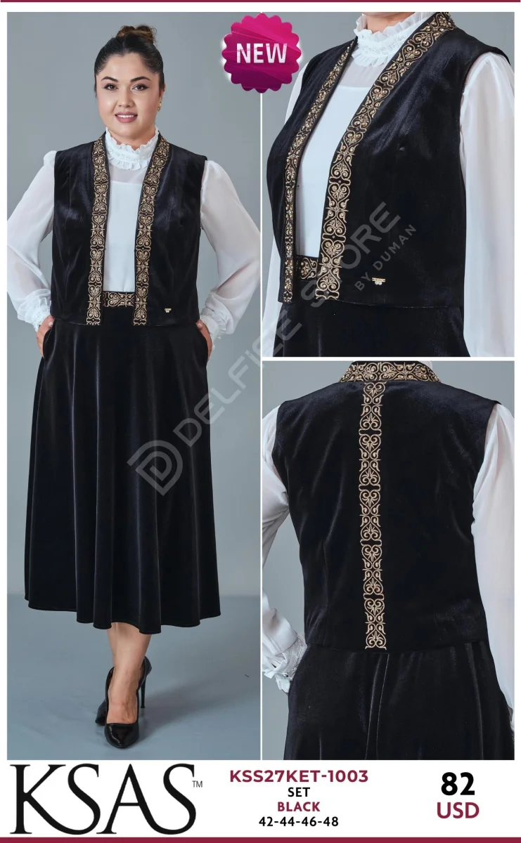 Костюмы и комплекты KSAS (Black, модель KSS27KET-1003) оптом