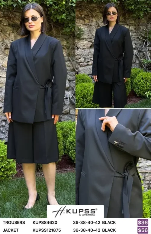 Брюки Kupss (Black, модель KUPSS4620) оптом