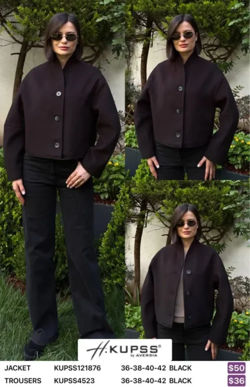 Жакет Kupss (Black, модель KUPSS121876) оптом