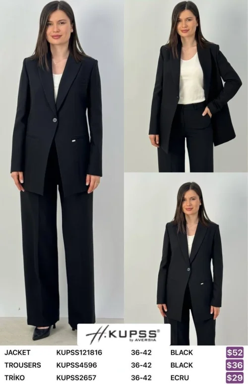 Жакет Kupss (Black, модель KUPSS121816) оптом