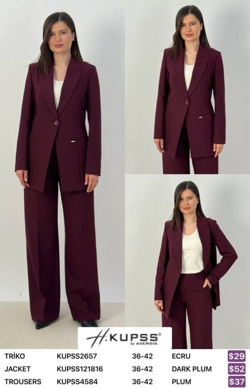 Жакет Kupss (Purple, модель KUPSS121816) оптом