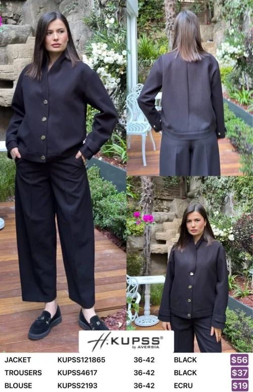 Жакет Kupss (Black, модель KUPSS121865) оптом