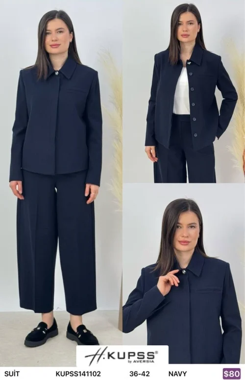 Костюмы и комплекты Kupss (Navy, модель KUPSS141102) оптом