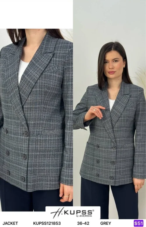 Жакет Kupss (Gray, модель KUPSS121853) оптом