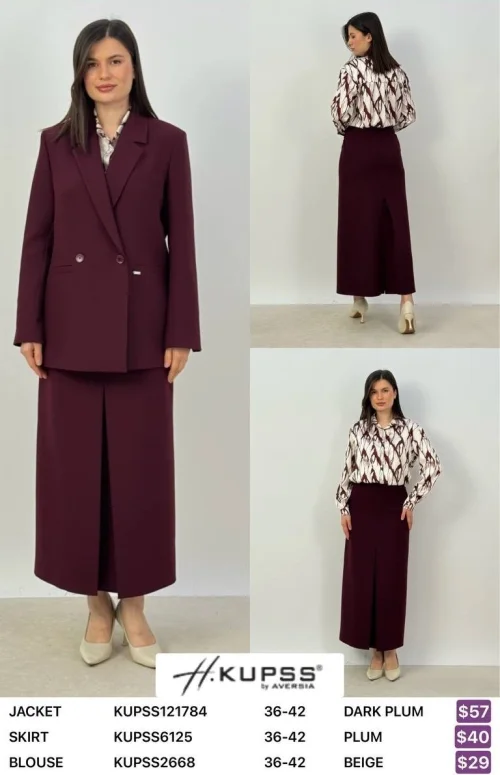 Жакет Kupss (Purple, модель KUPSS121784) оптом