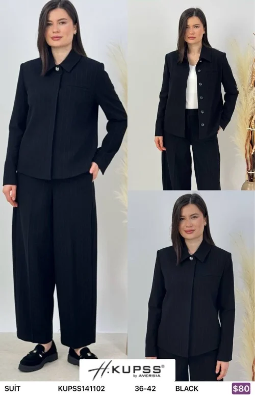 Костюмы и комплекты Kupss (Black, модель KUPSS141102) оптом