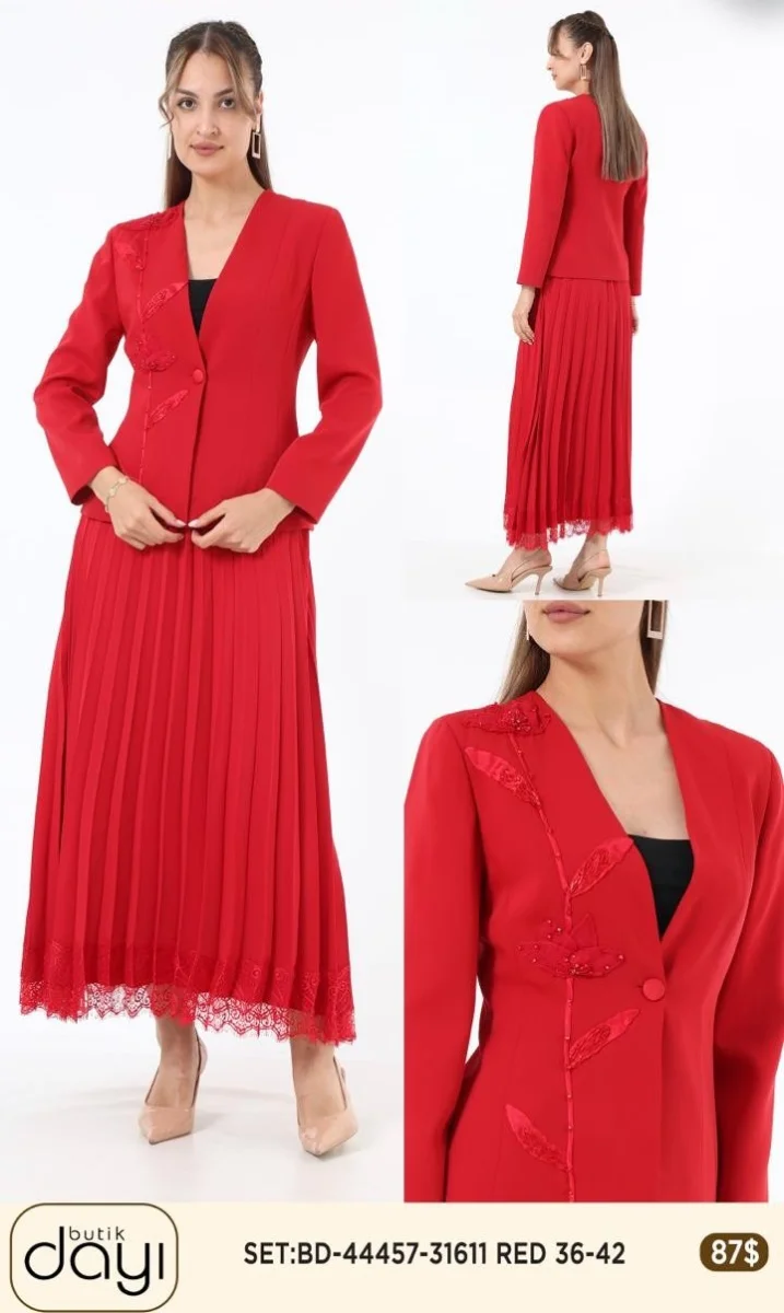 Костюмы и комплекты LA LUCE (Red, модель 44457) оптом