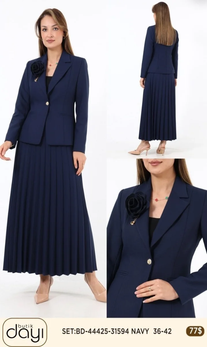 Костюмы и комплекты LA LUCE (Navy, модель 44425) оптом