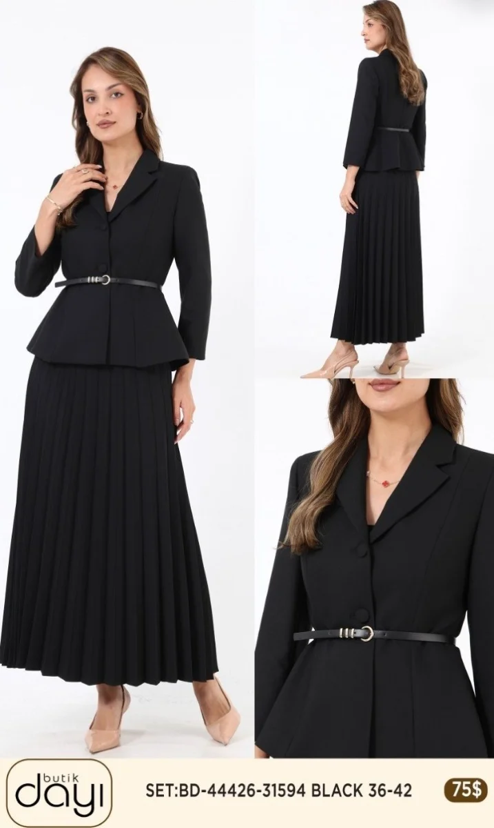 Костюмы и комплекты LA LUCE (Black, модель 44426) оптом