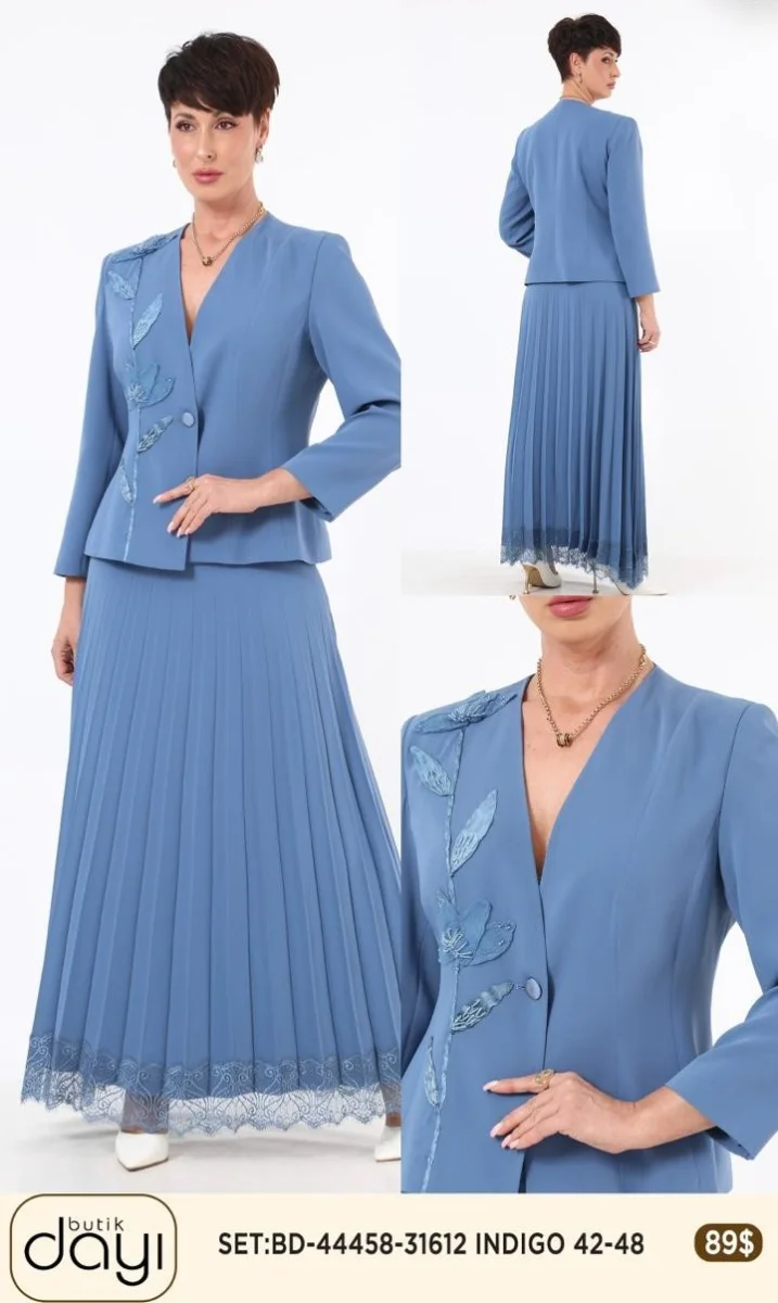 Костюмы и комплекты LA LUCE (Navy, модель 44458) оптом