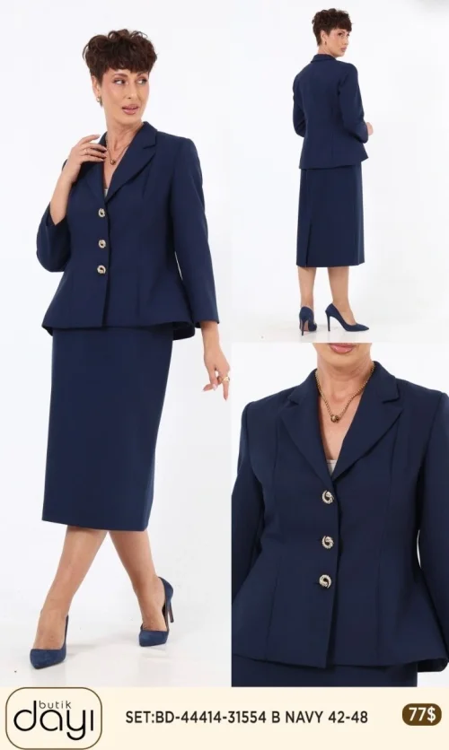 Костюмы и комплекты LA LUCE (Navy, модель BD-44414-31554) оптом