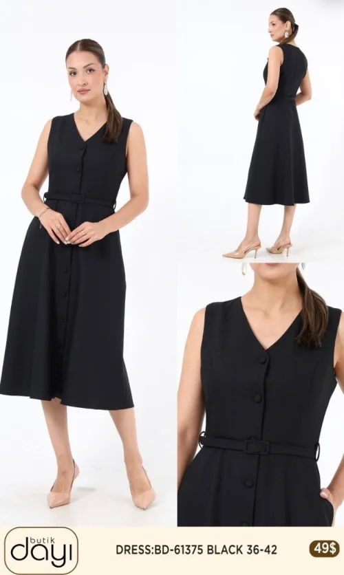 Платье LA LUCE (Black, модель BD61375) оптом