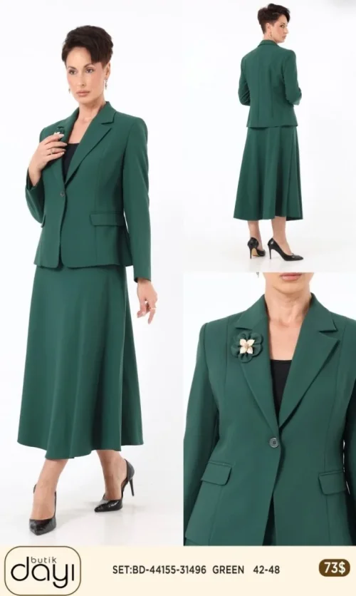 Костюмы и комплекты LA LUCE (Green, модель 44155) оптом