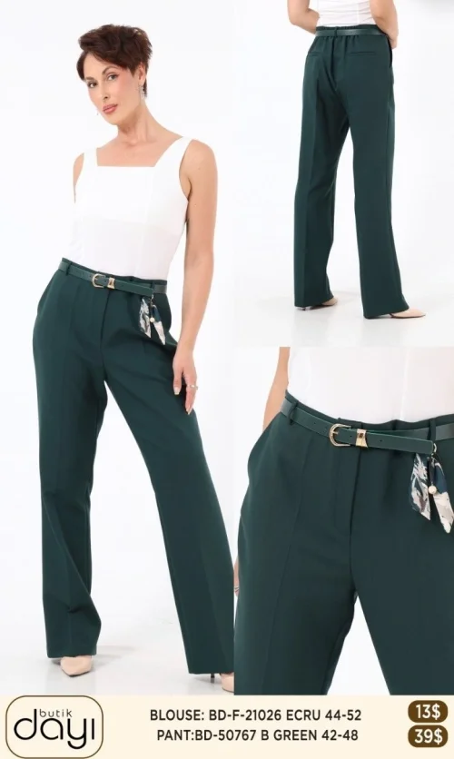 Брюки LA LUCE (Green, модель BD50767) оптом