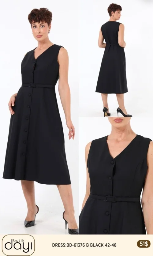 Платье LA LUCE (Black, модель BD61376) оптом