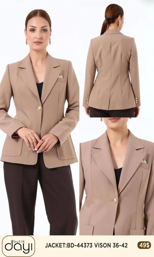 Жакет LA LUCE (Beige, модель 44373) оптом