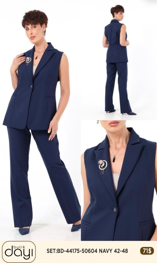 Костюмы и комплекты LA LUCE (Navy, модель BD-44175-50604) оптом