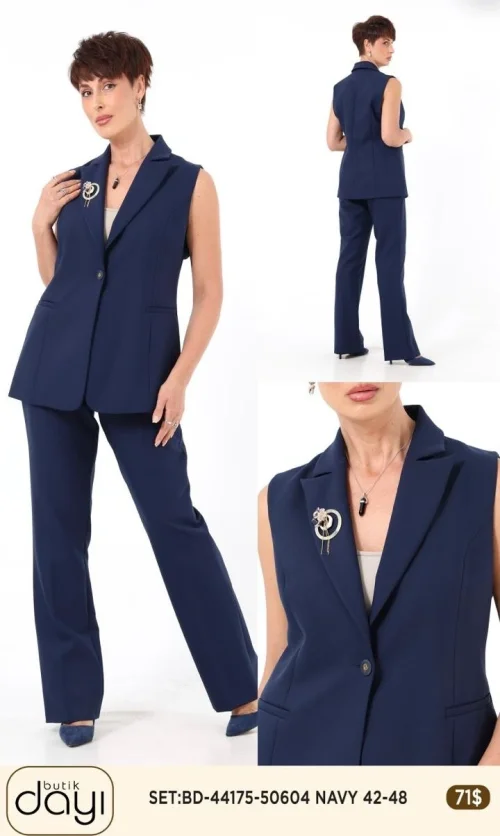 Костюмы и комплекты LA LUCE (Navy, модель BD-44175-50604) оптом