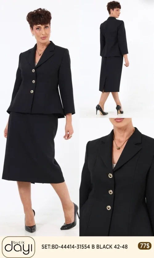 Костюмы и комплекты LA LUCE (Black, модель BD-44414-31554) оптом