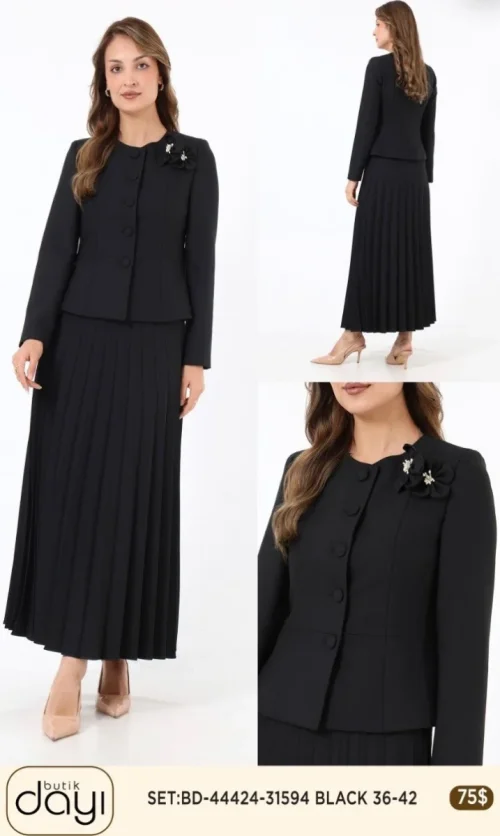 Костюмы и комплекты LA LUCE (Black, модель 44424) оптом