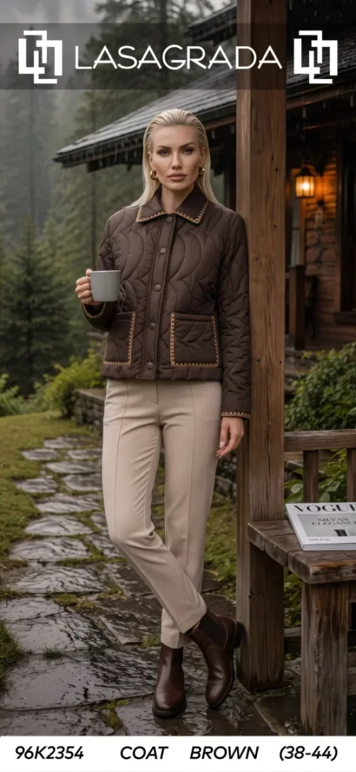 Куртка LASAGRADA (Brown, модель K2354) оптом