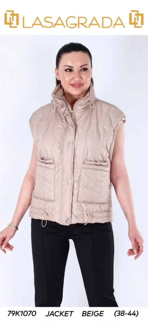 Жилет LASAGRADA (Beige, модель K1070) оптом
