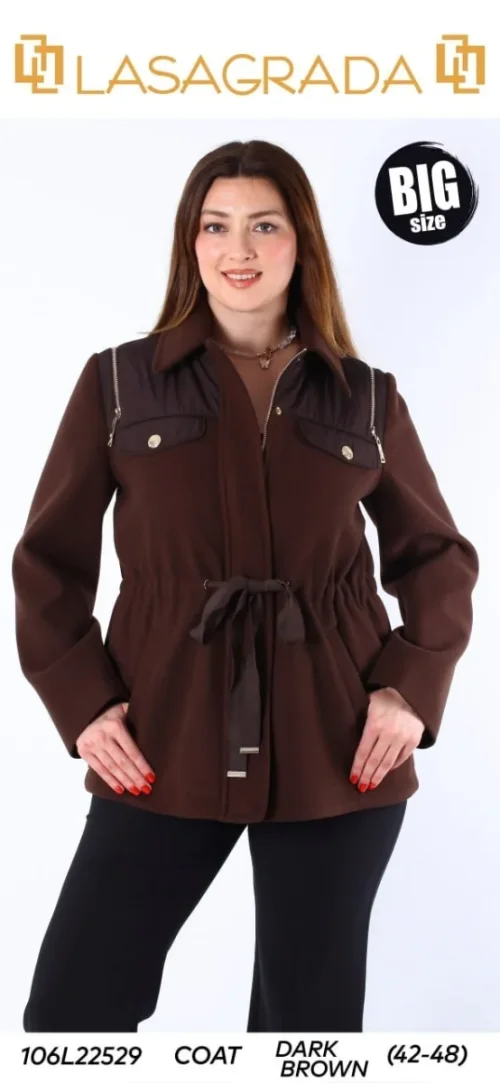 Куртка LASAGRADA (Brown, модель L22529) оптом
