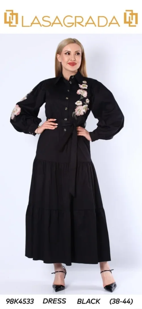 Платье LASAGRADA (Black, модель K4533) оптом