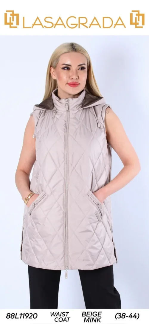 Жилет LASAGRADA (Beige, модель L11920) оптом